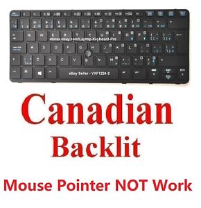 Keyboard for HP EliteBook 820 G1 820 G2 720 725 G1 G2 US Backlit