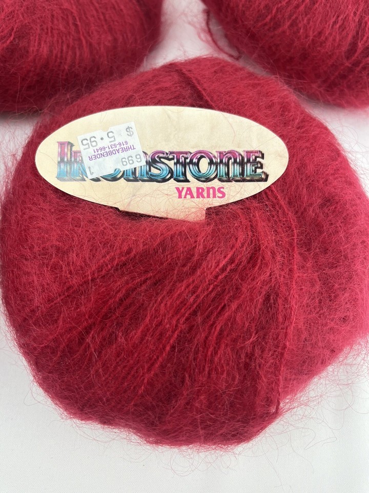 IronStone Yarn English Mohair 78 Mohair 13 Wool 9 Nylon 89yd 40g 5