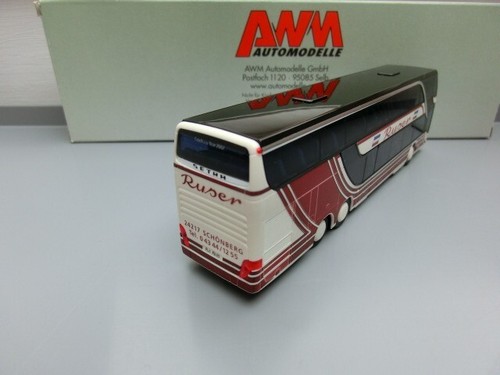 AWM 1/87 - Setra S431 DT Reisebus (Ruser Reisen 24217 Schönberg) - SONDERMODELL - Bild 4 von 4