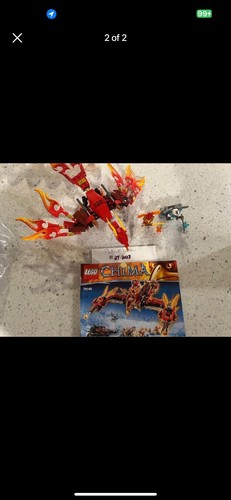 LEGO LEGENDS OF CHIMA: Flinx's Ultimate Phoenix (70221) - Picture 2 of 2