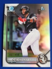 2022 Bowman Chrome 1st Bowman Benyamin Bailey Chicago White Sox BCP-8 407/499