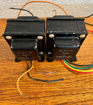 Matched Pair* Sansui 500 6BM8 Tube Output Transformers 5171-A 5171