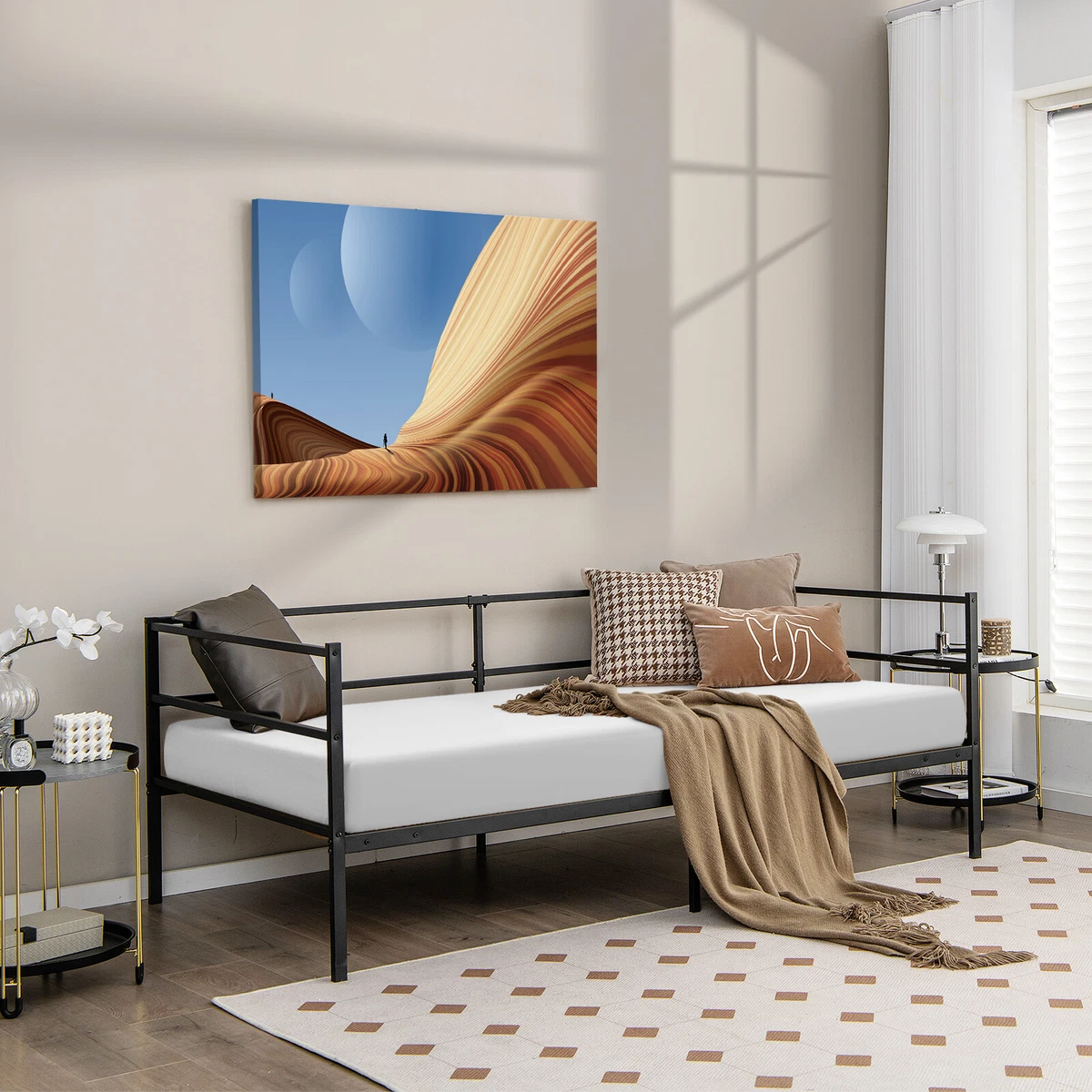 Metal daybed frame deals