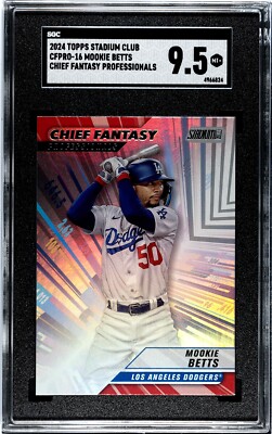 2024 Topps Stadium Club Mookie Betts Chief Fantasy Professionals