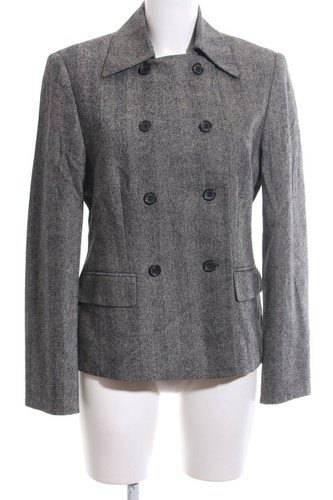 Blazer Femme élégant Gris Clair - Dinomoda - Taille 40 - Viscose - Coupe Ample - Style Professionnel