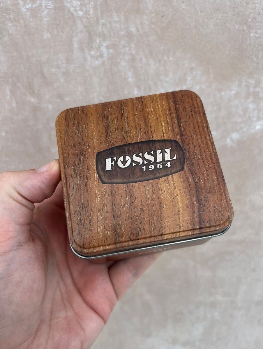 SUPER RARE y2k FOSSIL Big Tic JR-8115 Animated Red Flame, Box Tags