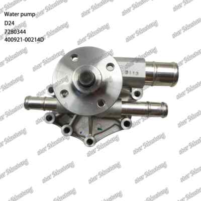 D24 Water pump 7280344 400921-00214D For Doosan Engine Parts