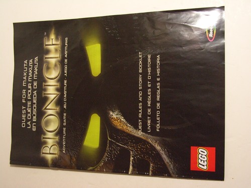 Lego 31390 Quest For Makuta bionicle Adventure Fantasy Game Board & instructions - Picture 15 of 24