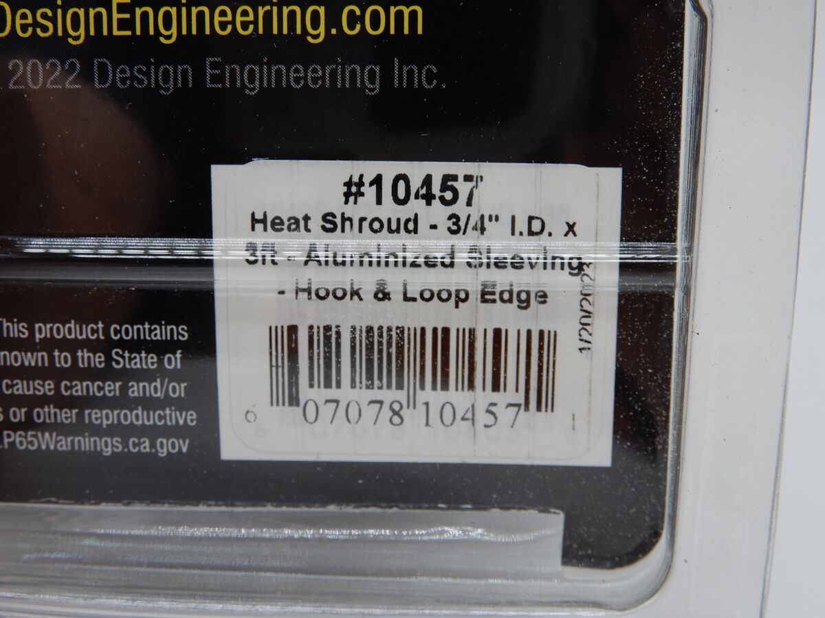 Design Engineering Heat Shroud - 3/4 Design Engineering Heat Shroud - 3/4