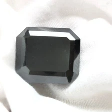 81.40 Ct Black Emerald Diamond|AAA CUT | Big size Diamond| Moissanite pendant