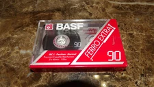 BASF FERRO EXTRA I 90  Blank Audio Cassette Tape New Sealed