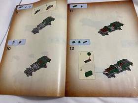 Lego Indiana Jones 7628 INSTRUCTION MANUAL BOOKS 1 & 2 ONLY 2008
