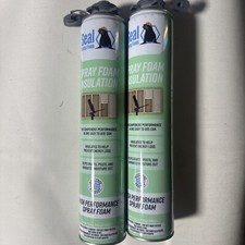 Seal Spray Foam Insulation High Performance Canister 27.4oz Genuine OEM 2 Cans