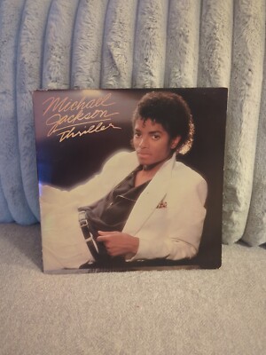 Michael Jackson Thriller Vinyl Album EPIC 12