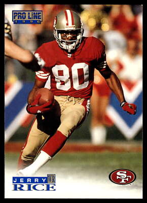 1996 Pro Line #140 Jerry Rice Near Mint or Better