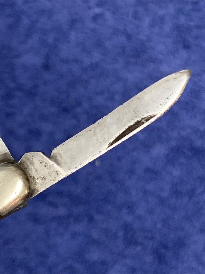 VINTAGE CATTARAUGUS CUTLERY CO LITTLE VALLEY NY 2 BLADE POCKET KNIFE