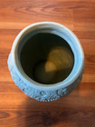 Vintage 1970-1980 Vase Porcelain Green JTS International Jasperware — photo 4