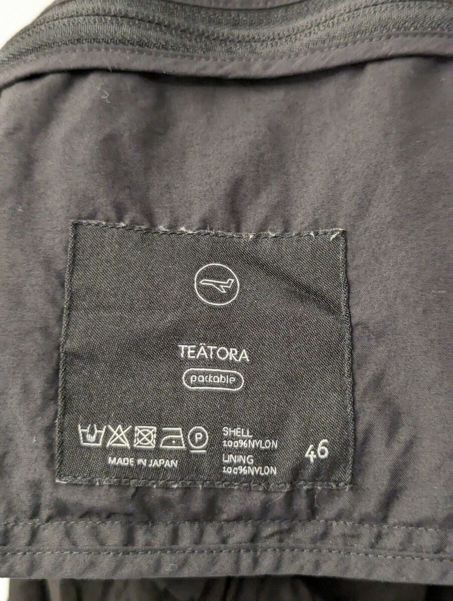 Teatora Wallet Pants Office Packable - Size 1 - Black | eBay Teatora Wallet Pants Office Packable - Size 1 - Black | eBay