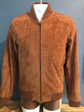 Infinity Light Brown (rust) Suede Jacket Women’s Size Large Nwt