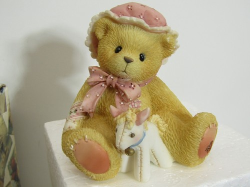 Cherished Teddies 476633 CHERISH Baby Mädchen mit Spielzeugpferd 1998 - Bild 6 von 11