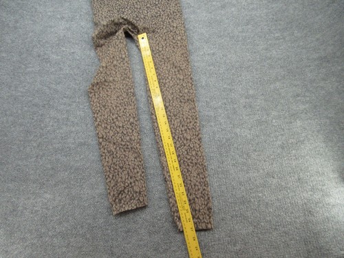 Spanx Leggings Damen XL braun Gepard Leopardenmuster hoher Bund Hose Erwachsene XL - Bild 7 von 12