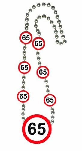 65TH BIRTHDAY TRAFFIC SIGNS THEME - PARTYWARE COMPLETE SELECTION - Picture 6 of 13