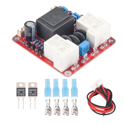 Class A Power Amplifier Power Delay Soft Start Temperature Protection Board