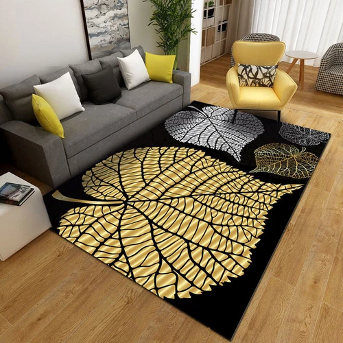 Alfombra de terciopelo floral 3D vintage alfombra de piso para sala de estar dormitorio antideslizante lavable - Imagen 17 de 22