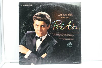 A8 Paul Anka: Lets Sit This One Out - 1962 RCA Victor Records LPM 2575