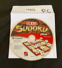 Mega Sudoku Plus DISC ONLY (PC, 2006) No Case #H465