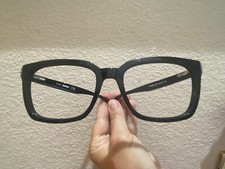 Diesel Eyeglasses Frame DL5234-3 001 Unisex Shiny Black Full Rim 52-18-145
