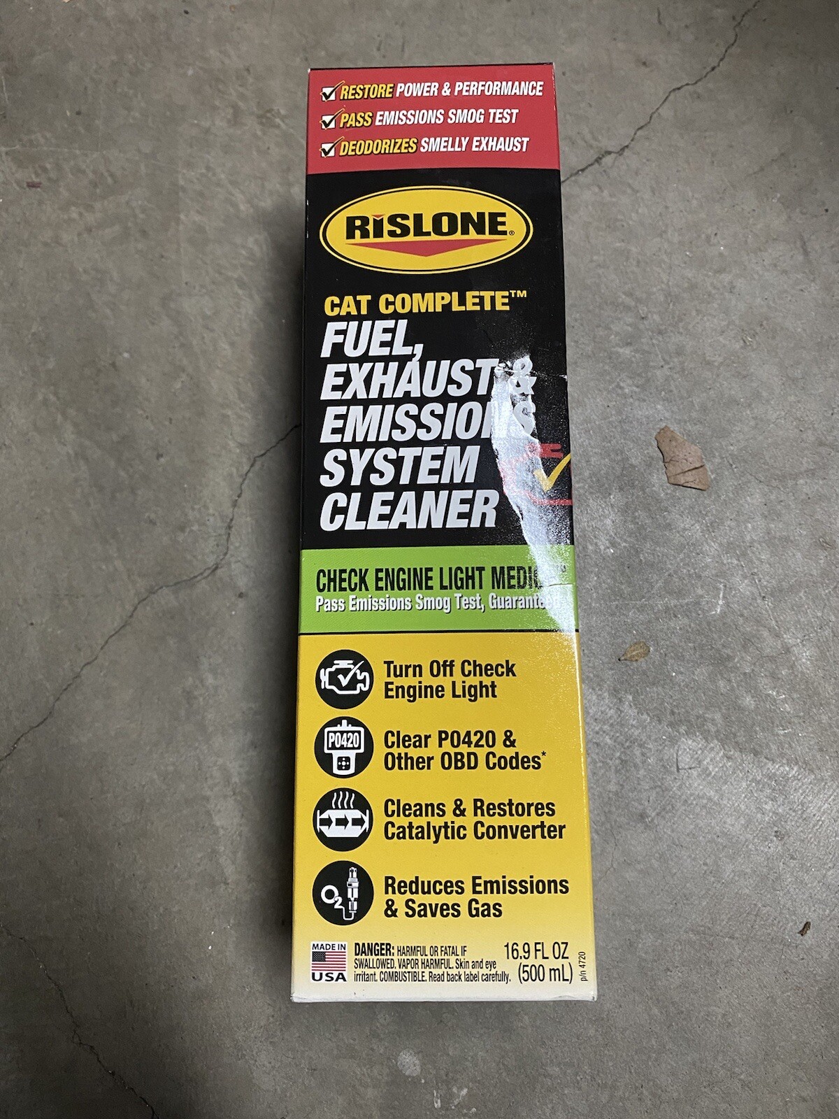 Rislone Fuel Exhaust Emission System Cleaner eBay
