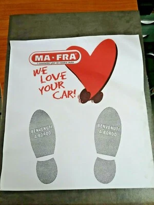 TAPPETINO IDEALE PER SALVAGUARDIA MOQUETTE DOPO LAVAGGIO MA FRA 50 PEZZI MA-FRA