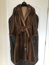 Nwt Braschi Mink Coat! Size It40!