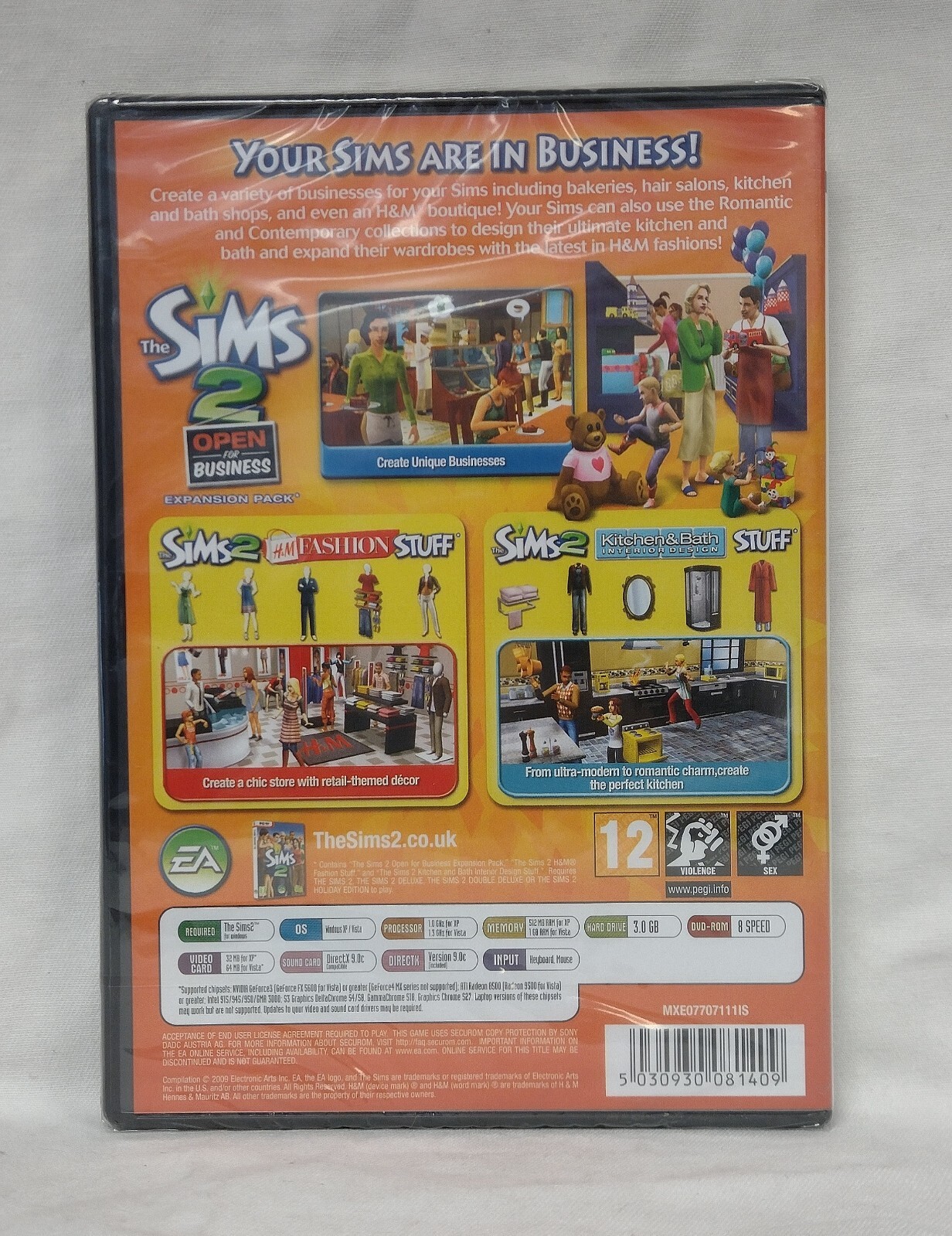 Sims 2 best of business collection pc new sealed eBay