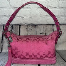 Coach Pink Fringe Bags & Handbags for Women for sale | eBay