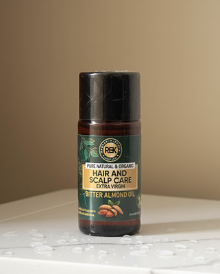 Extra Virgin Bitter Almond Oil for Hair & Scalp   Natural Shine Care 27ml