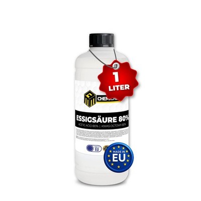 Essigsäure 80% Konzentrat   MRM Chemicals   für Gewerbe & Industrie   1 18 Liter