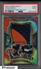 2020 Select Joe Burrow RC Rookie Patch Tie-Dye Jersey Match 9/25 PSA 9