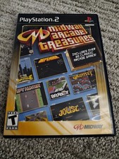 MIDWAY ARCADE TREASURES (2003) Sony PlayStation 2 100% Complete MINT Video Game