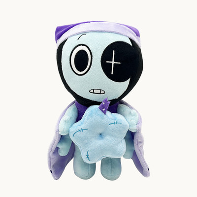 Astro Dandy's World Plush 11'' Star Pillow Crescent Moon Stuffed Doll Plushie