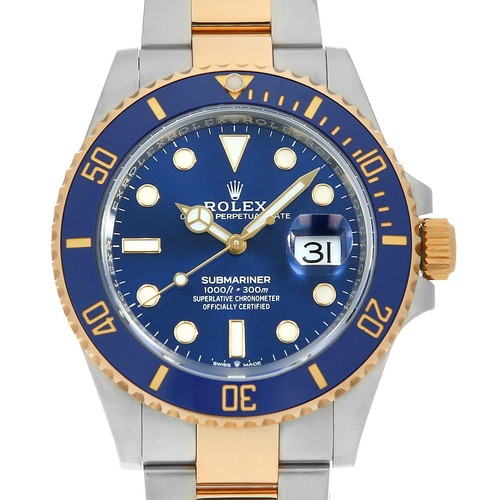 ROLEX SUBMARINER Date 126613LB blue Random Number second hand ...