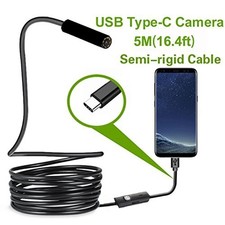 5M USB Endoskop Kamera für Android Handy PC 5,5mm LED HD Inspektion Wasserdicht