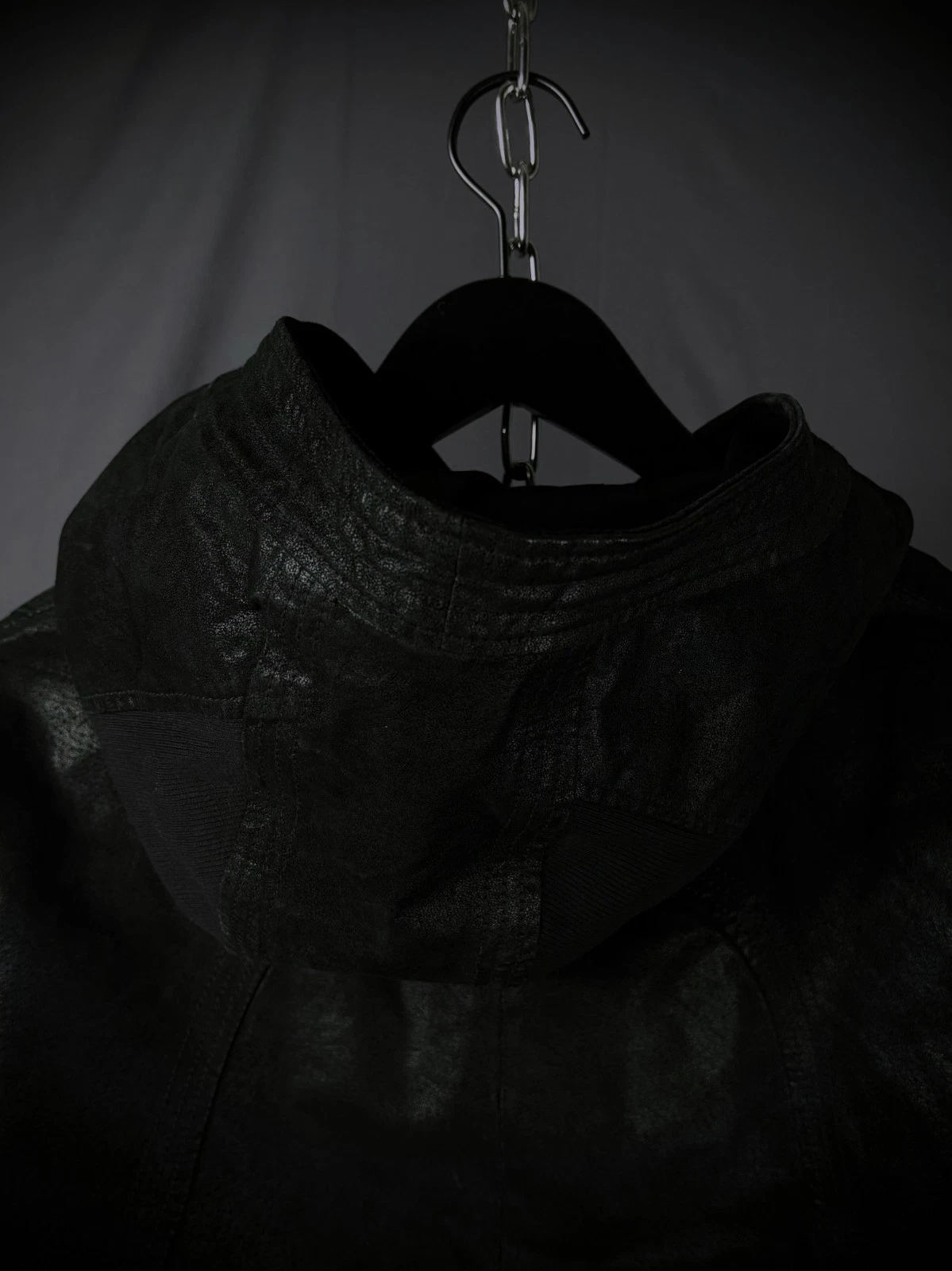 No ID Japanese Brand Hybrid Leather Bono Jacket image 8