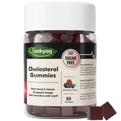 Cholesterol Lowering Gummies, Plant Sterols & Stanols Supplement, LDL Cholest...