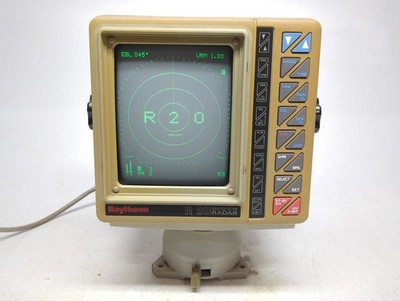 Raymarine R20 M88341 M88333 Raytheon Boat Marine 10'' Raster Scan Radar Display