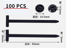 100PCS Nylon Cable Straps - 12 Inches Heavy-duty - Heat-resistant and UV-resista