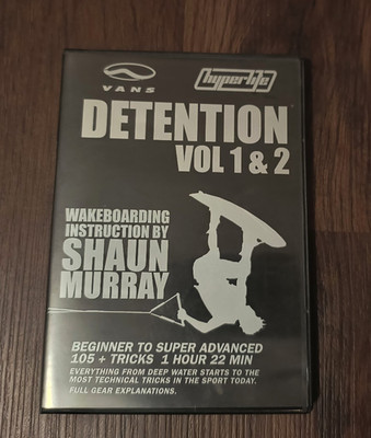 Vans Wakeboarding Instructional DVD Shaun Murray Detention Vol 1 & 2 Hyperlite