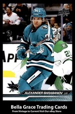 2023-24 Upper Deck Alexander Barabanov #146 San Jose Sharks NHL Hockey 
