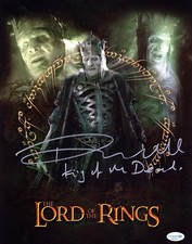 Paul Norell "The Lord of the Rings" SIGNED 'King of the Dead' 11x14 Photo B ACOA